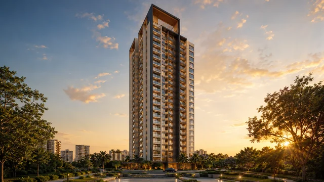 Arvind Forest Trails — clubhouse render